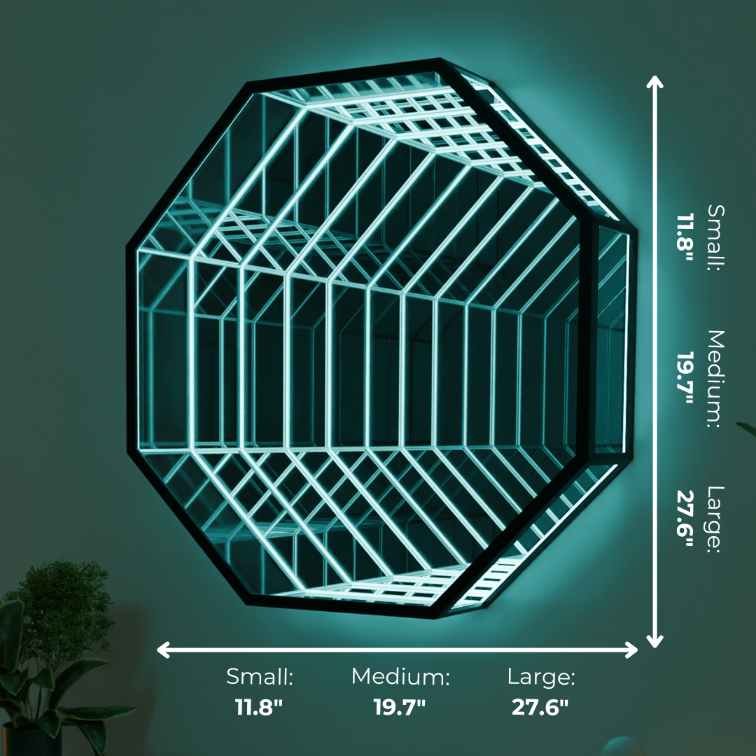 Infinite Abyss Octagonal Mirror