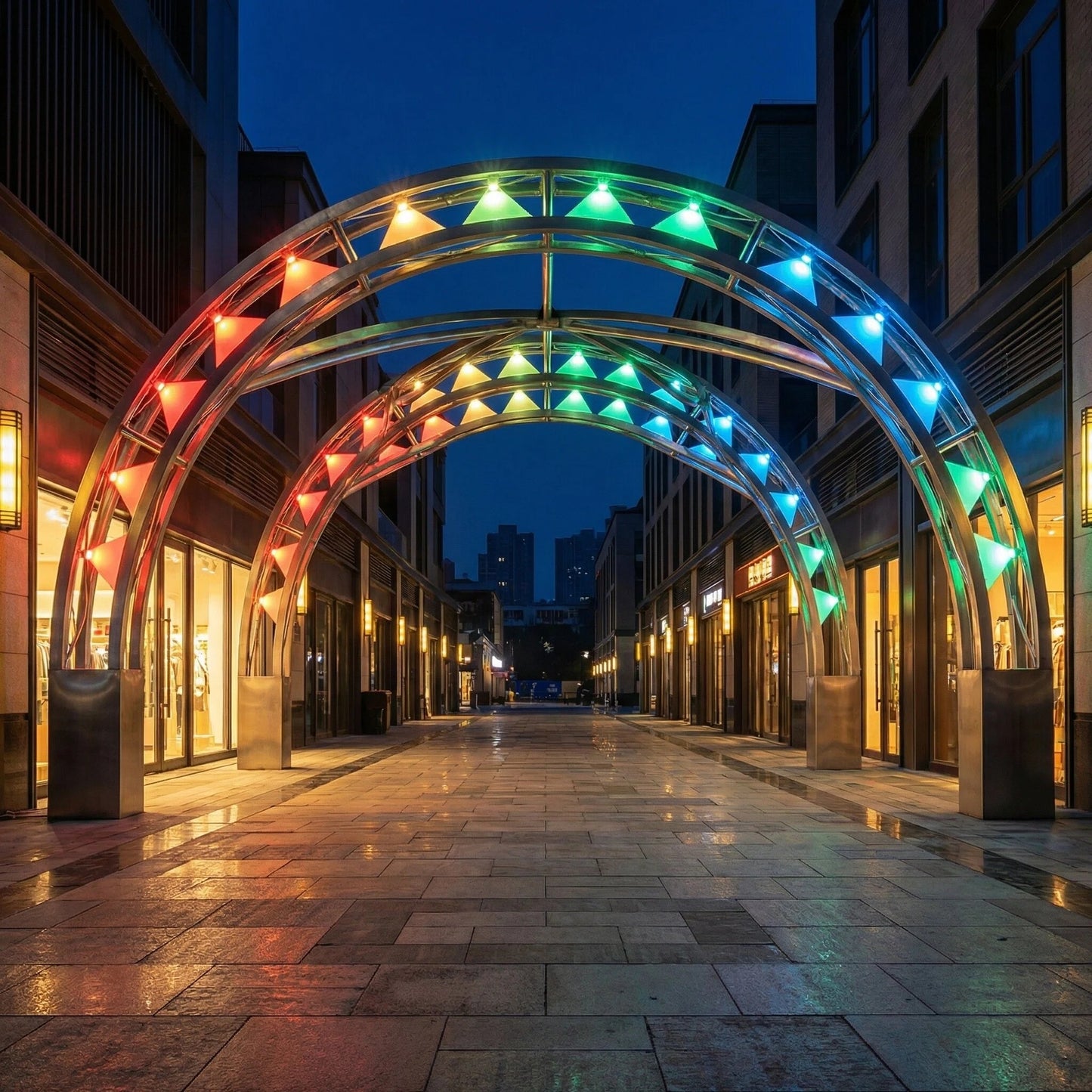 App Controlled Color Changing Roof LED Strip Lights IP58 Waterproof Weatherproof Outdoor Holiday Lighting for House Gutter & Eaves